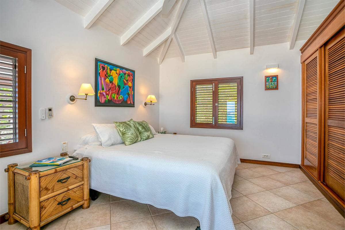 Villa rental St Martin - The bedroom 2